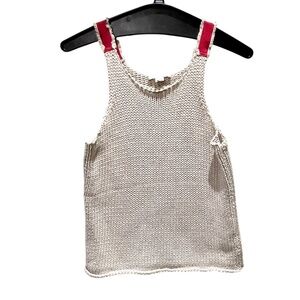 Anthropologie Intropia Piedra Linen Blend Knit Sweater / Tank Small